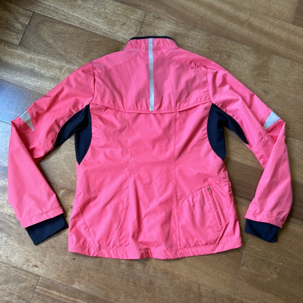 Polyester full zip running jacket - Picture 10 of 13